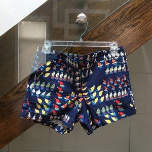 🌸3/$20 Mid waisted J.Crew patterned shorts